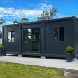 Expandable House Bungalow Flat Pack Homes 10ft Expandable Container House for Office