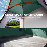 UNP 4-Person Tent, Portable Cabin Tent, Camping Tent 4-Person Easy Set Up, Waterproof with Top Rainfly for Outdoor Camping/Hiking