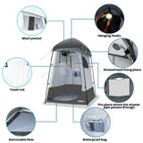 Shower Tent, Outdoor Camping Privacy Shelter-Dressing Changing Room-Portable Toilet Tent for Hiking Sun Shelter Picnic Fishing